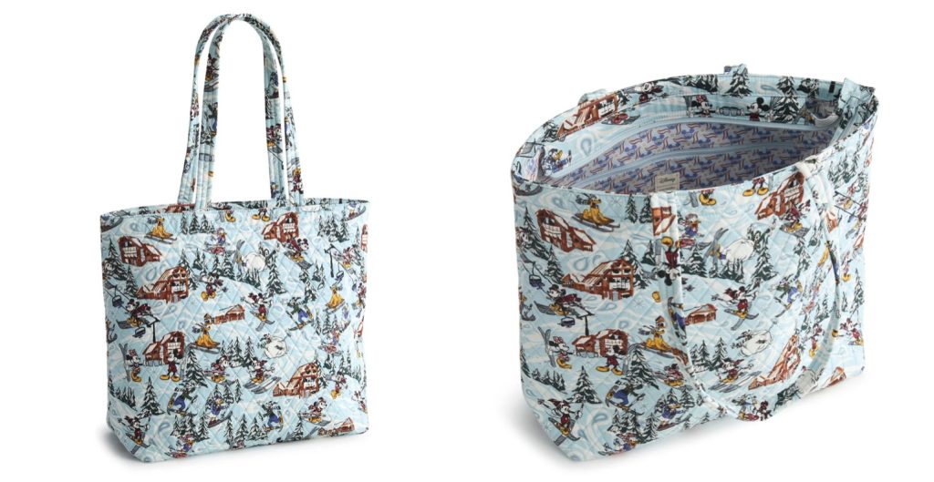 Vera Bradley Disney Ski Collection Blue Tote – WDWINFO.COM New Vera Bradley Ski Weekend Mickey & Friends Collection Vera Bradley Disney Ski Collection Blue Tote