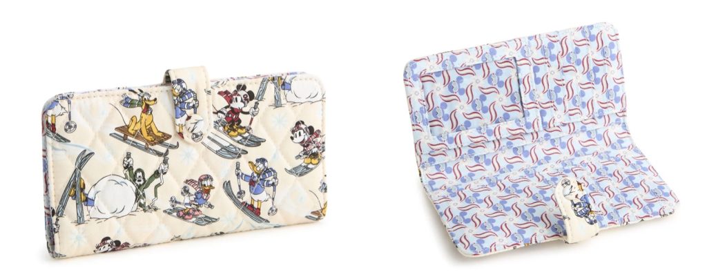 Vera Bradley Disney Ski Collection Wallet – WDWINFO.COM New Vera Bradley Ski Weekend Mickey & Friends Collection Vera Bradley Disney Ski Collection Wallet