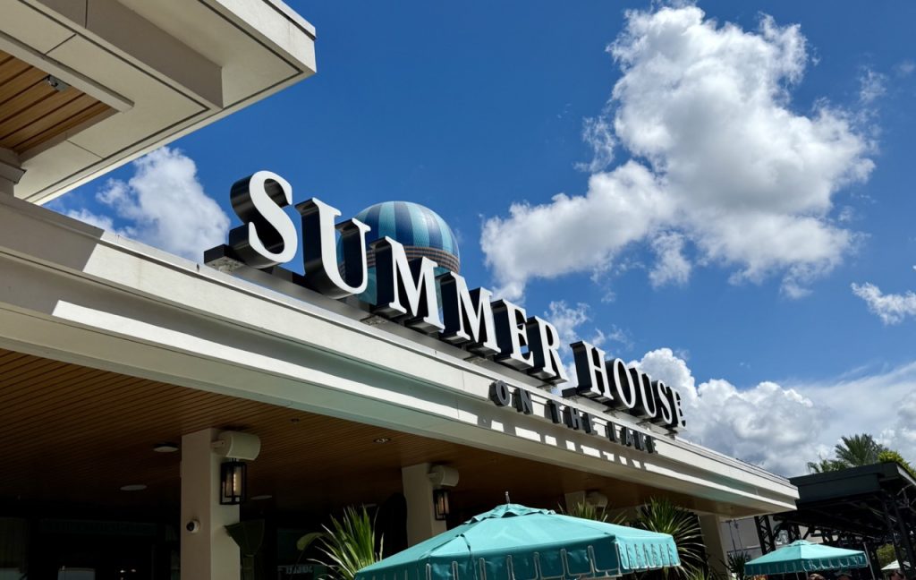 New Must-Try Eats in Disney Springs for a Limited Time WDW Zoe Wood 2025 Summer House Side Disney Springs Large