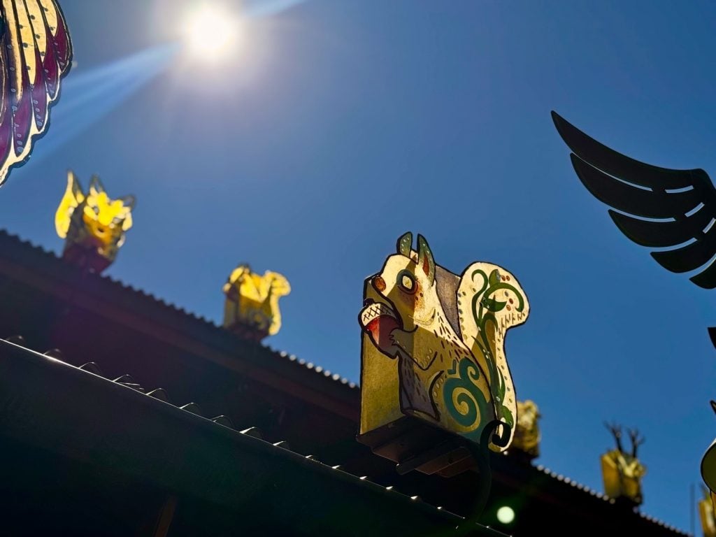 animal kingdom holiday decor 2025 4 – WDWINFO.COM Which Disney World Park Does Christmas Best in 2025? animal kingdom holiday decor 2025 4