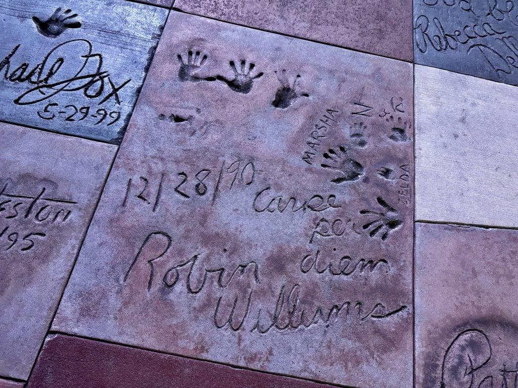 dhs chinese theater 8 – WDWINFO.COM A Time Capsule in the Concrete: Hollywood Studios’ Celebrity Handprints dhs chinese theater 8