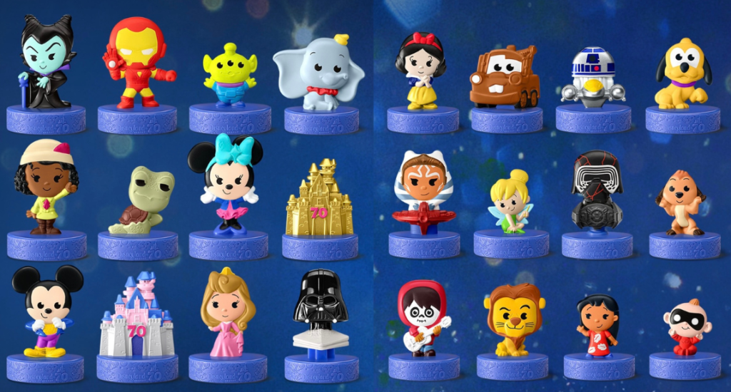 70 New Disneyland 70th Toys Coming to McDonald’s
