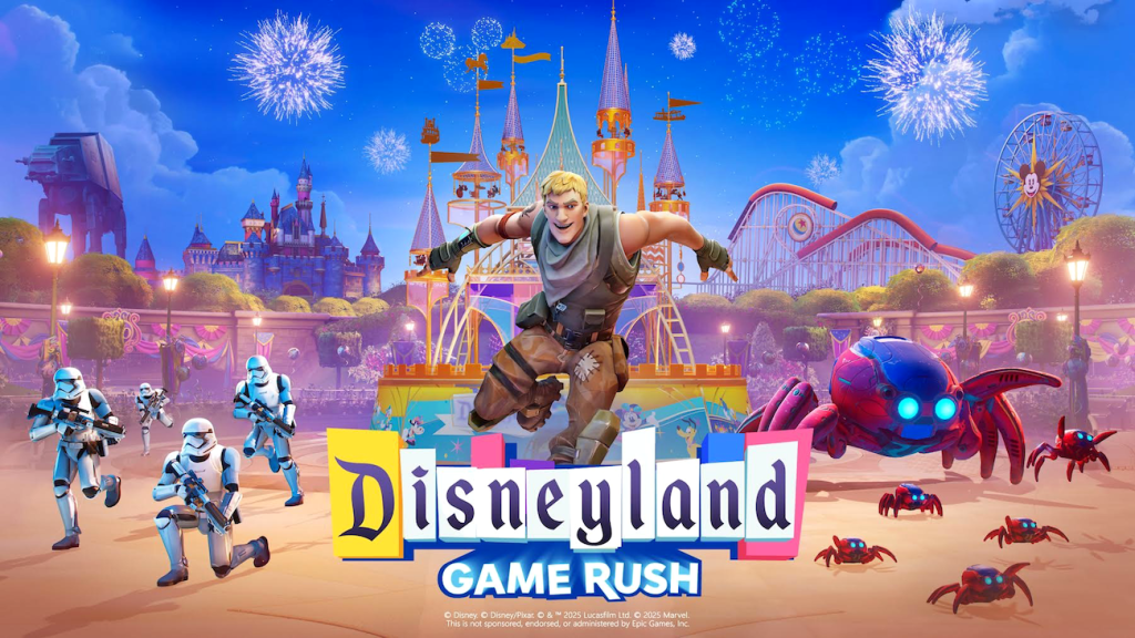 Disney Announces New ‘Disneyland Game Rush’ Coming to Fortnite TOMORROW disneyland game rush fortnite