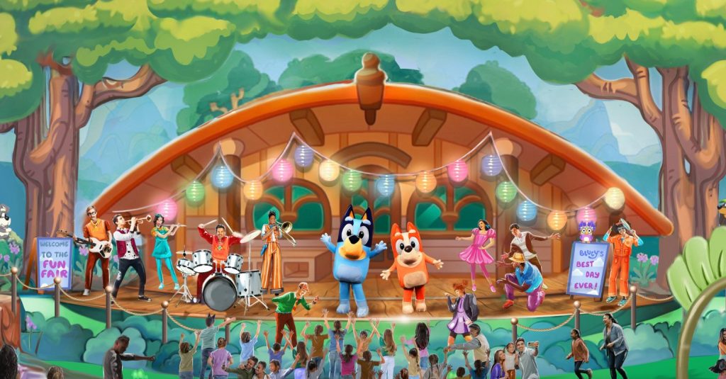 Live BLUEY Show & More Coming to Disneyland in 2026