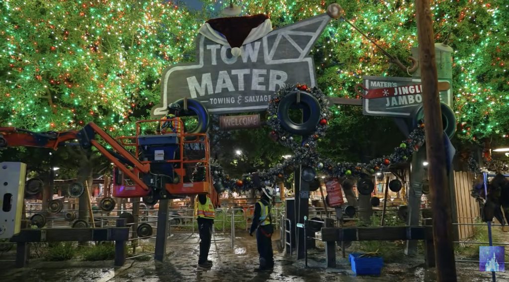 Special Look Behind the Holiday Scenes at Disney Parks