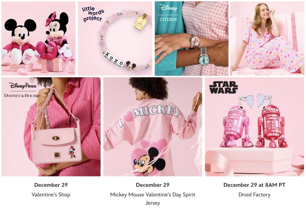 Valentines Day Merch – WDWINFO.COM The Huge Disney Merch Drop Coming This Monday! Valentines Day Merch