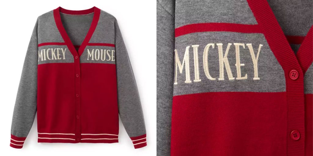 mickey-cardigan – WDWINFO.COM New Disney Merch: Winnie the Pooh 100th, Her Universe, Valentine’s Day, & More! mickey-cardigan