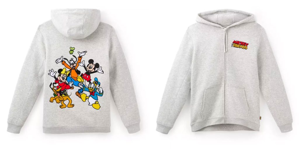 mickey-friends-zip-hoodie – WDWINFO.COM New Disney Merch: Winnie the Pooh 100th, Her Universe, Valentine’s Day, & More! mickey-friends-zip-hoodie