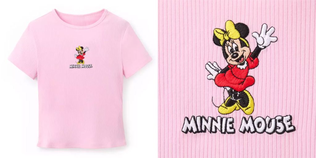 minnie-ribbed-tee-shirt-pink – WDWINFO.COM New Disney Merch: Winnie the Pooh 100th, Her Universe, Valentine’s Day, & More! minnie-ribbed-tee-shirt-pink