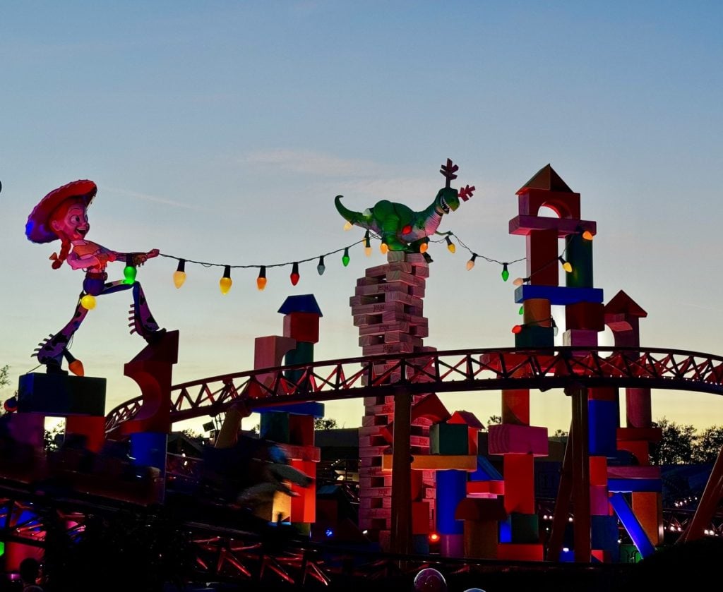 toy story land christmas time_Dhs_chloe – WDWINFO.COM Which Disney World Park Does Christmas Best in 2025? toy story land christmas time_Dhs_chloe