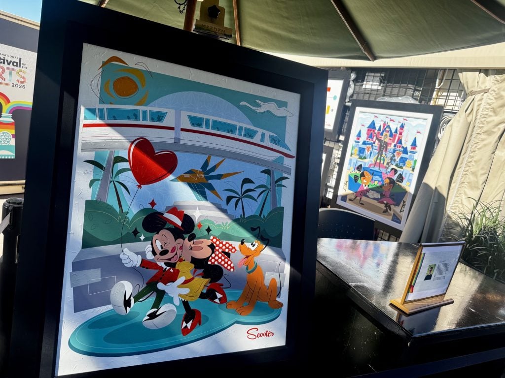 2026 FOTA artwork highlights day 1 4 – WDWINFO.COM Favorite Disney Artworks from EPCOT’s 2026 Festival of the Arts 2026 FOTA artwork highlights day 1 4