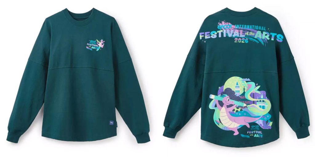 2026-fota-figment-spirit-jersey โ WDWINFO.COM New Disney Merch: Girls Crew, Festival of the Arts, Fuzzy Journals & More 2026-fota-figment-spirit-jersey
