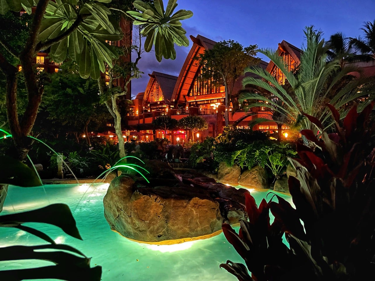 New Offer: Up to 35% Off 5-Night Stays at Disney’s Aulani Aulani Zoe Wood 2022 Night Water Large  