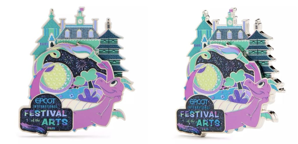 Disney merch Festival Pin Large – WDWINFO.COM New Disney Merch: Kids Jewelry, MagicBand+ & More! Disney merch Festival Pin Large