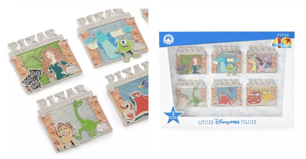 Pixar Pins Large – WDWINFO.COM New Exclusive ‘Main Street’ Dooney + Disney Travel Merch Pixar Pins Large