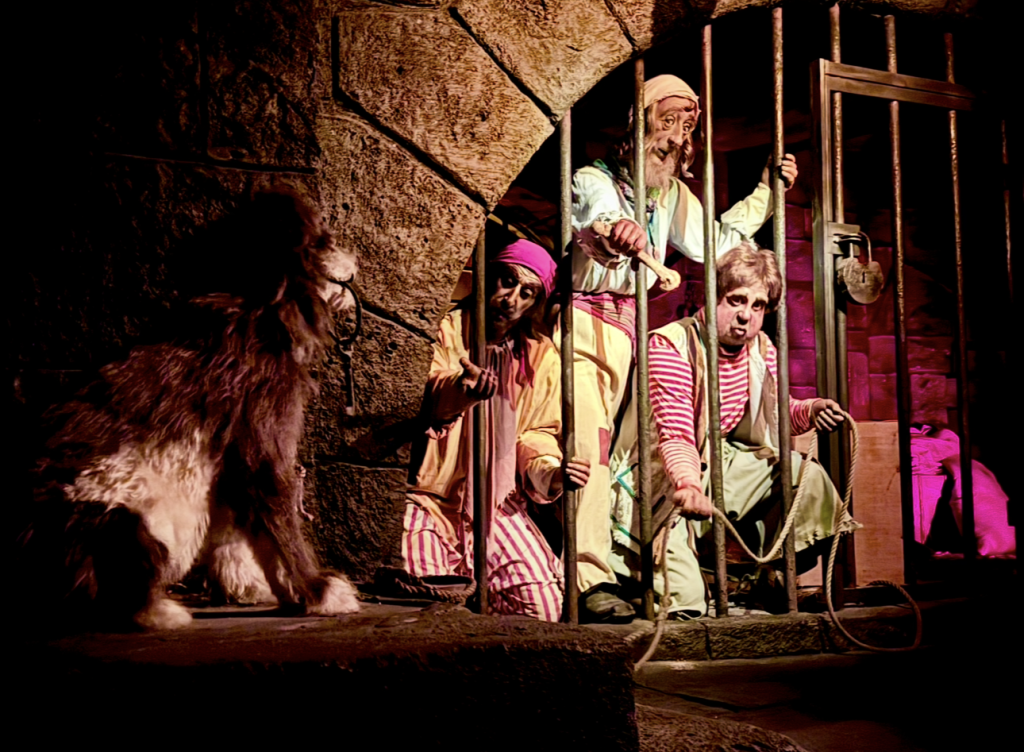 Pirates of the Caribbean_dog_prison_chloe – WDWINFO.COM Disney World’s New Villains Land Will Be Most Original in Over 25 Years Pirates of the Caribbean_dog_prison_chloe
