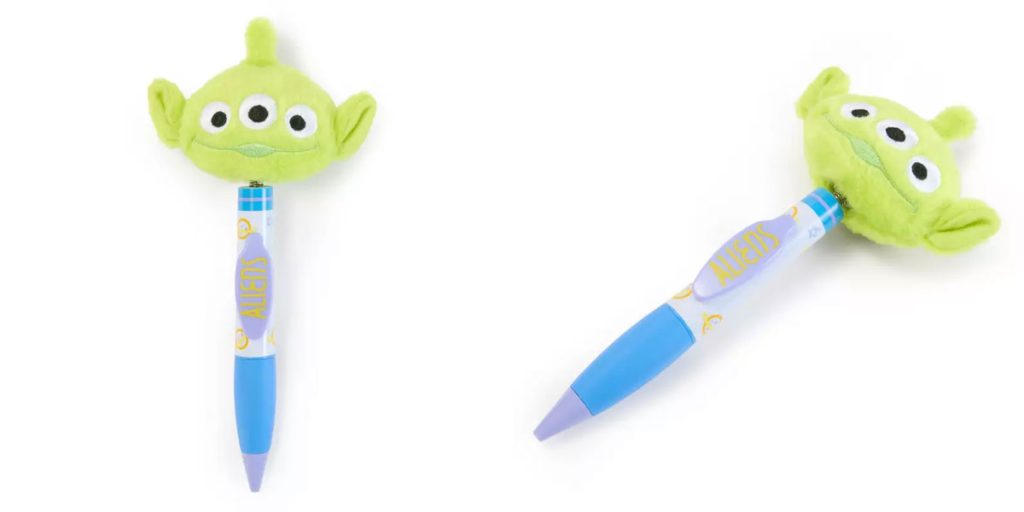 disney-green-alien-plush-pen โ WDWINFO.COM New Disney Merch: Girls Crew, Festival of the Arts, Fuzzy Journals & More disney-green-alien-plush-pen