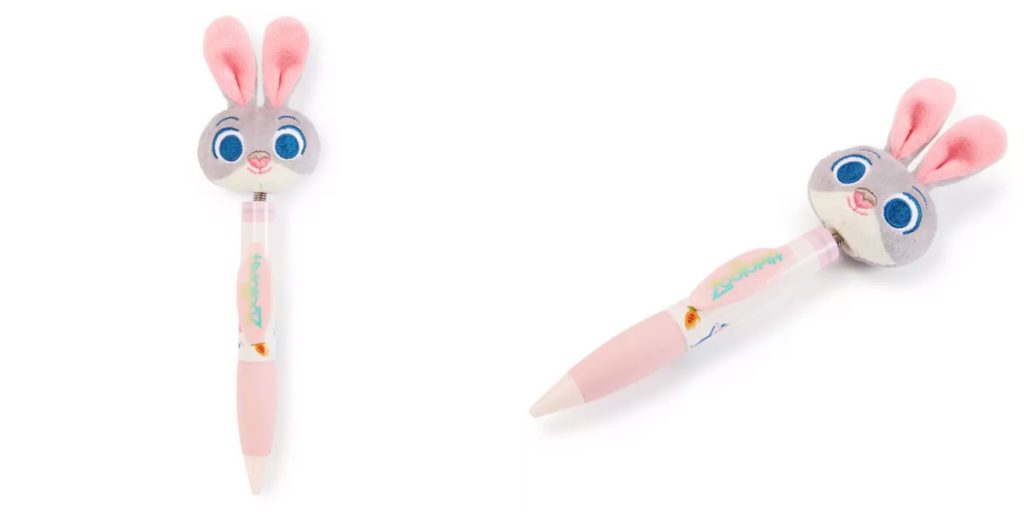 disney-judy-hopps-plush-pen โ WDWINFO.COM New Disney Merch: Girls Crew, Festival of the Arts, Fuzzy Journals & More disney-judy-hopps-plush-pen