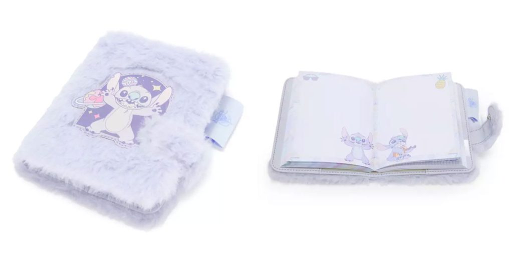 disney-stitch-plush-journal โ WDWINFO.COM New Disney Merch: Girls Crew, Festival of the Arts, Fuzzy Journals & More disney-stitch-plush-journal