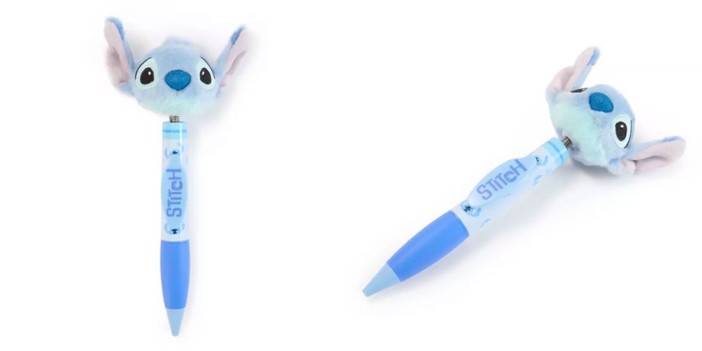 disney-stitch-plush-pen โ WDWINFO.COM New Disney Merch: Girls Crew, Festival of the Arts, Fuzzy Journals & More disney-stitch-plush-pen
