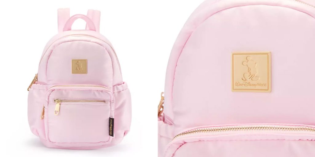 disney-world-pink-backpack โ WDWINFO.COM New Disney Merch: Girls Crew, Festival of the Arts, Fuzzy Journals & More disney-world-pink-backpack