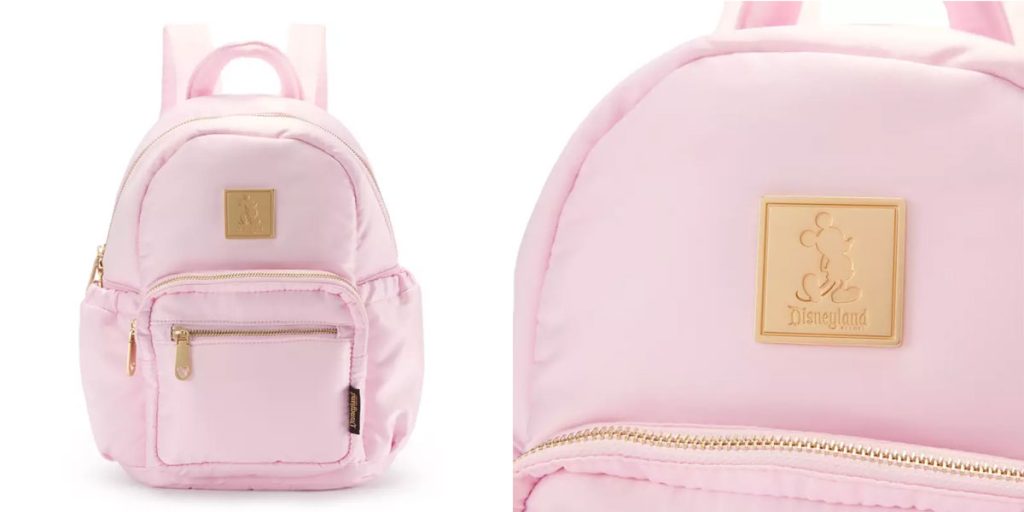 disneyland-pink-backpack โ WDWINFO.COM New Disney Merch: Girls Crew, Festival of the Arts, Fuzzy Journals & More disneyland-pink-backpack