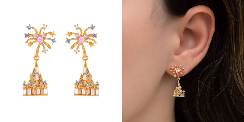 girls-crew-fantasyland-castle-earrings โ WDWINFO.COM New Disney Merch: Girls Crew, Festival of the Arts, Fuzzy Journals & More girls-crew-fantasyland-castle-earrings