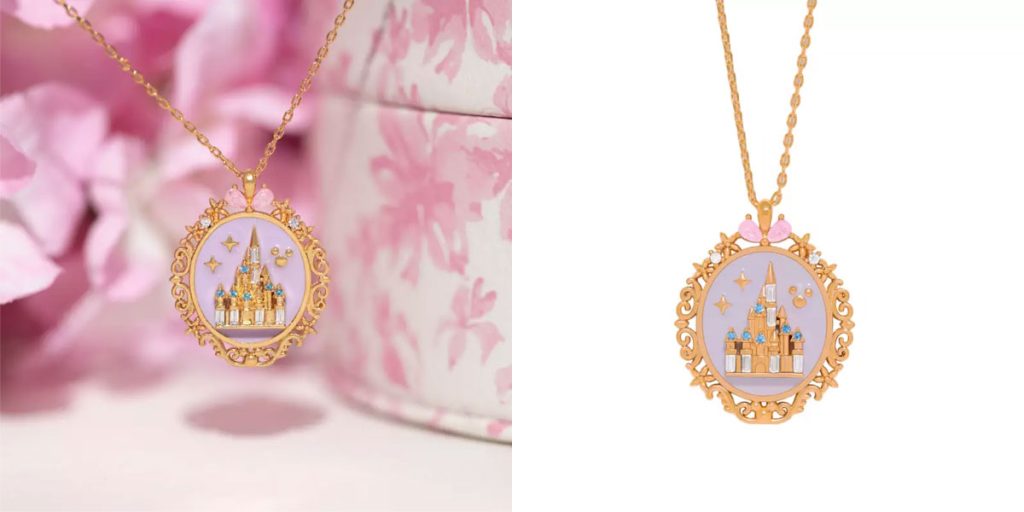 girls-crew-fantasyland-castle-necklace โ WDWINFO.COM New Disney Merch: Girls Crew, Festival of the Arts, Fuzzy Journals & More girls-crew-fantasyland-castle-necklace