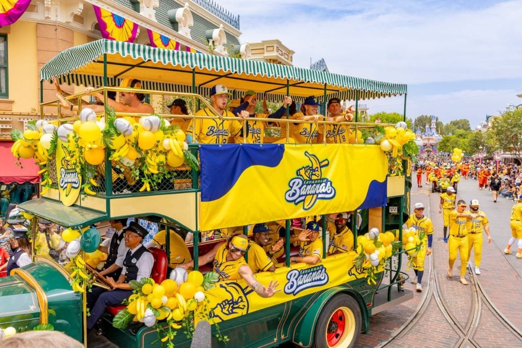 Bananas-Visiting-Disneyland-on-M – WDWINFO.COM ESPN and Disney+ Announce Savannah Bananas Deal for 2026 Bananas-Visiting-Disneyland-on-M