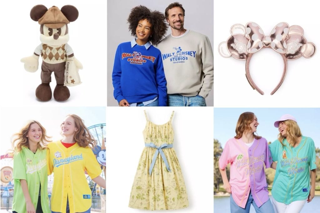 New Disney Merch: Parks Apparel & Walt Disney Studios Series Disney Merch Header Large
