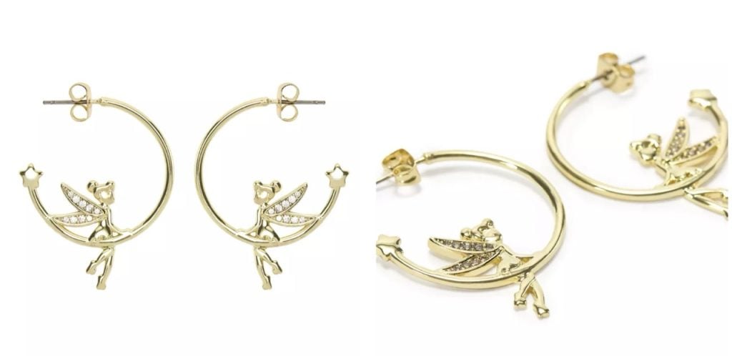 Disney Merch New Tink Earrings Large – WDWINFO.COM New Disney Merch: Her Universe + ‘it’s a small world’ Dress Disney Merch New Tink Earrings Large