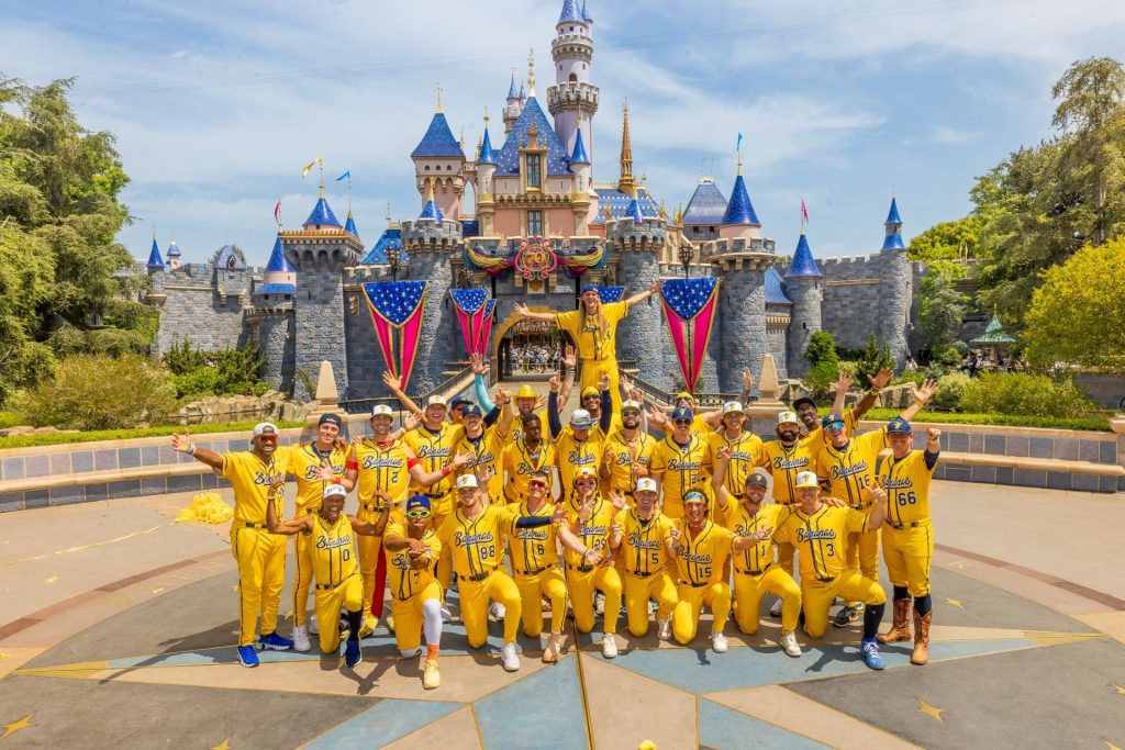 Savannah-Bananas-at-Disneyland-P โ WDWINFO.COM Savannah Bananas Heading to Disneyland & Disney World in 2026 Savannah-Bananas-at-Disneyland-P