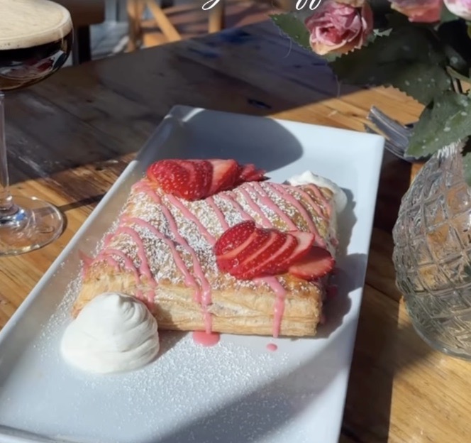 Strawberry Puff Tart WIne Bar George Large – WDWINFO.COM A New Sweet Entree & Cocktail in Disney Springs this V-Day! Strawberry Puff Tart WIne Bar George Large
