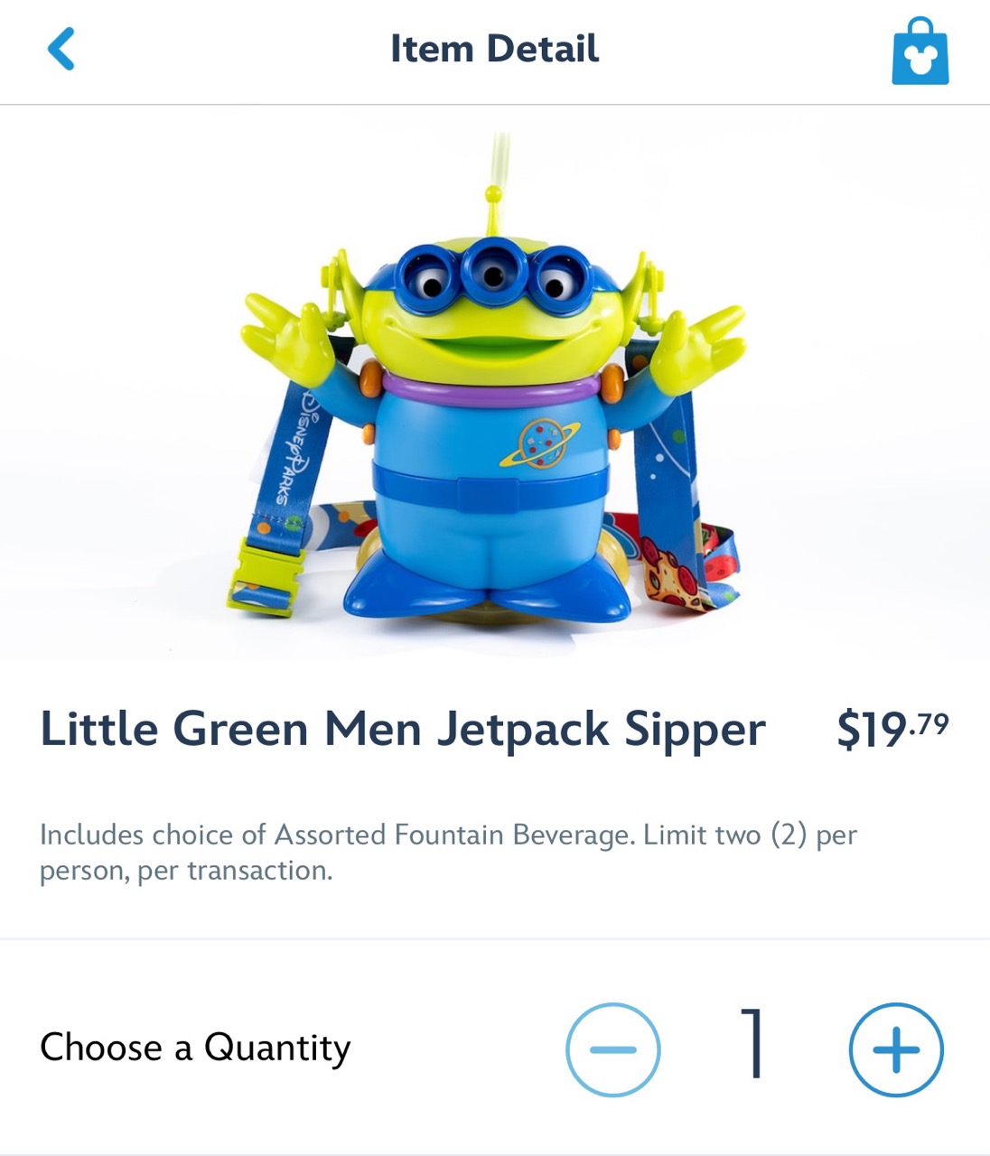 Weird Price Difference in New Sipper Across Disney Parks