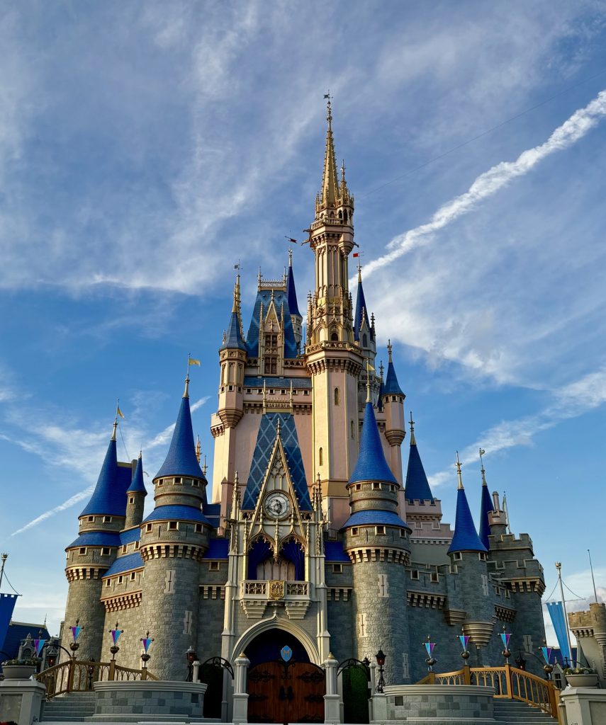 cinderella castle paint progress feb 2026_chloe 6 – WDWINFO.COM Pink No More: Cinderella Castle Repaint Progress at Magic Kingdom cinderella castle paint progress feb 2026_chloe 6