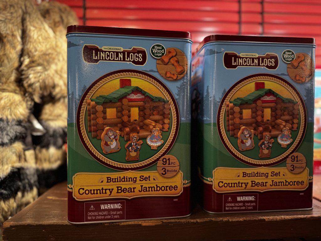 frontierland lincoln logs 3 – WDWINFO.COM Country Bear Jamboree Lincoln Logs Now Available at Disney World & Online frontierland lincoln logs 3