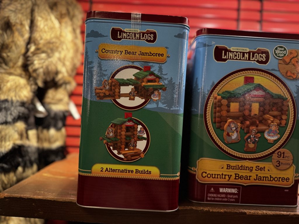 frontierland lincoln logs 5 – WDWINFO.COM Country Bear Jamboree Lincoln Logs Now Available at Disney World & Online frontierland lincoln logs 5