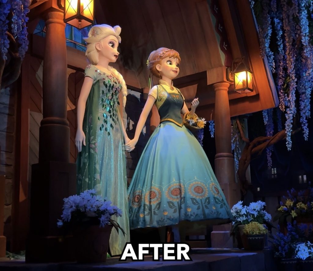 Screenshot – WDWINFO.COM EPCOT’s New Frozen Ever After Animatronics: Before & After Screenshot Screenshot