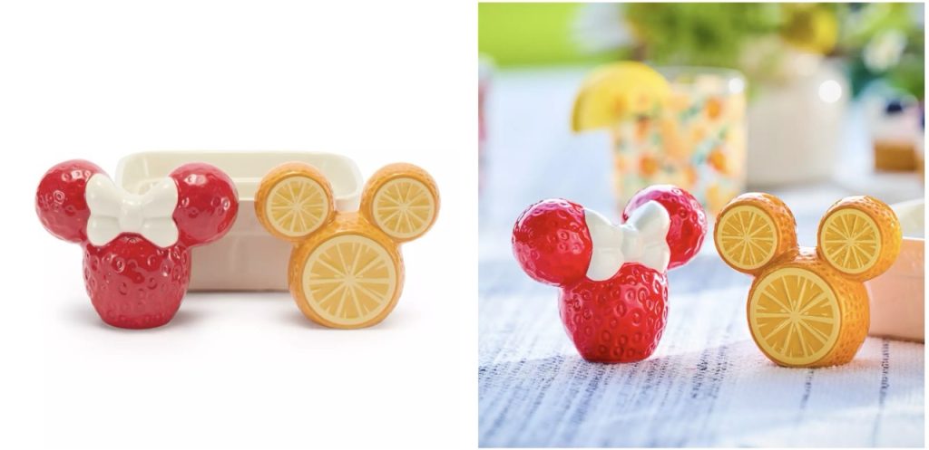 Disney Merch Fruit Stand Salt Large – WDWINFO.COM New Disney Merch: Mickey & Friends Fruit Stand Collection Disney Merch Fruit Stand Salt Large