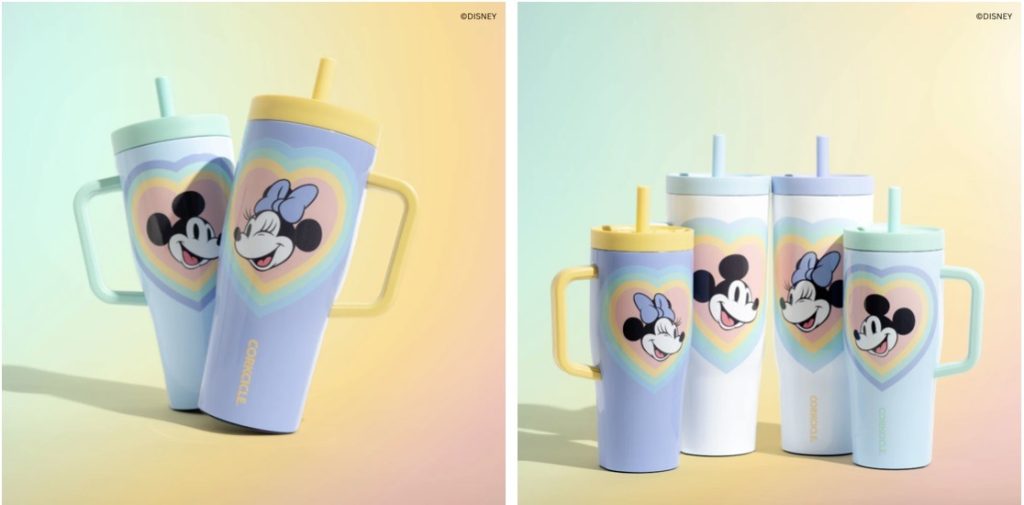 New Disney x Corkcicle Retro Rainbow Series Available Now