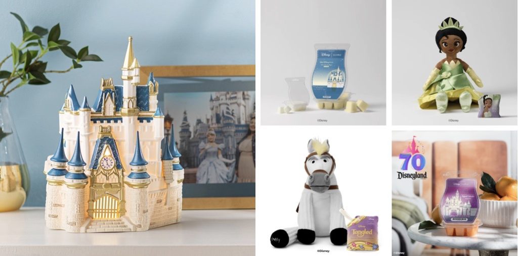 New Disney x Scentsy Series with Cinderella Castle Warmer