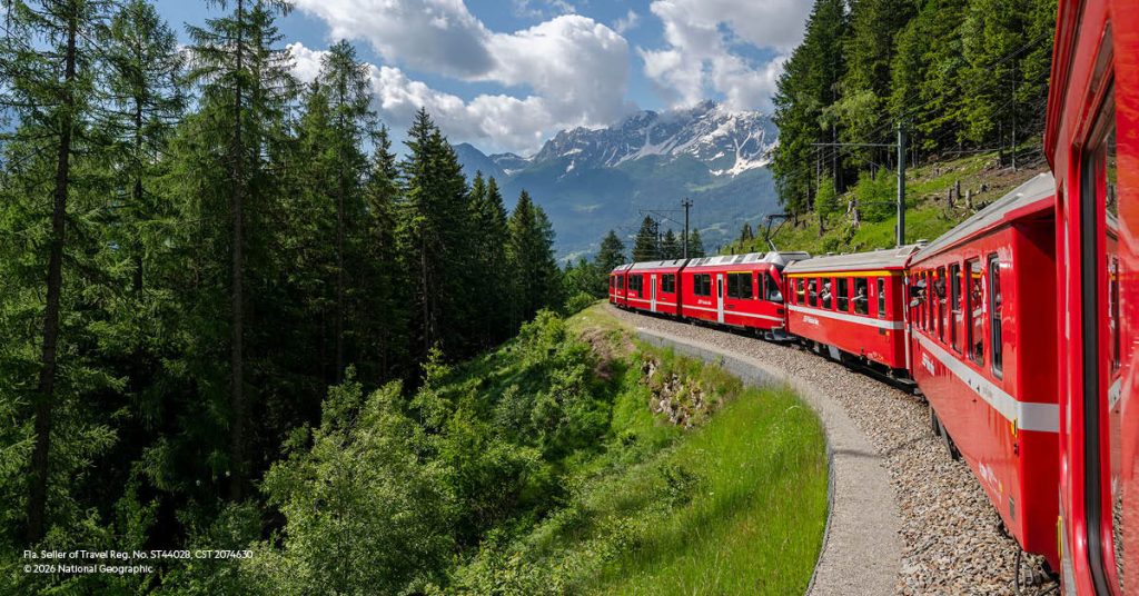 Save Up to 0 on 2026 National Geographic Expeditions FY26_AET_NGE_Signature-Land-Launch_Last-Chance-Offer_Social-Images_Swiss-Train_5902150_1200x628