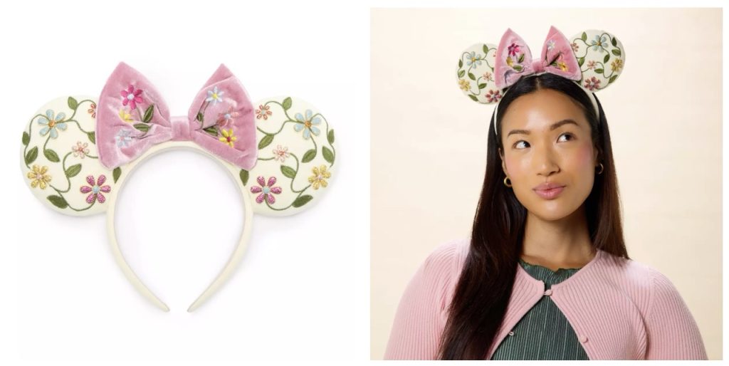 Floral Headband Large – WDWINFO.COM New Merch: Disney x BaubleBar Floral Headband; UP Wishables Floral Headband Large