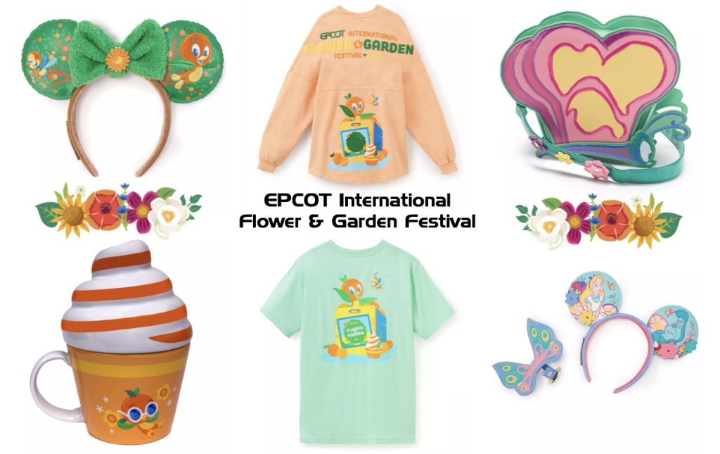 New Disney Merch: EPCOT Flower & Garden Edit