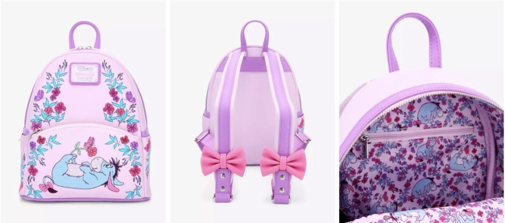 Loungefly DIsney Eeyore Mini Large – WDWINFO.COM New Disney x Loungely Styles + Gorgeous Blue Floral Set Loungefly DIsney Eeyore Mini Large