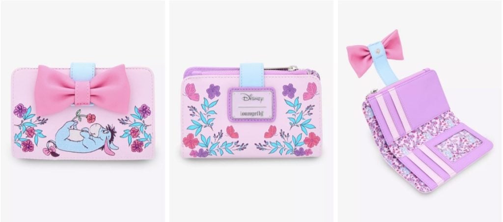 Loungefly DIsney Eeyore Wallet Large – WDWINFO.COM New Disney x Loungely Styles + Gorgeous Blue Floral Set Loungefly DIsney Eeyore Wallet Large
