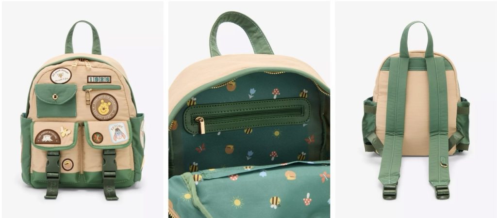 Loungefly Disney Pooh Green Backpack Large – WDWINFO.COM New Disney Loungefly Drop: Winnie the Pooh + Picnic Series Loungefly Disney Pooh Green Backpack Large