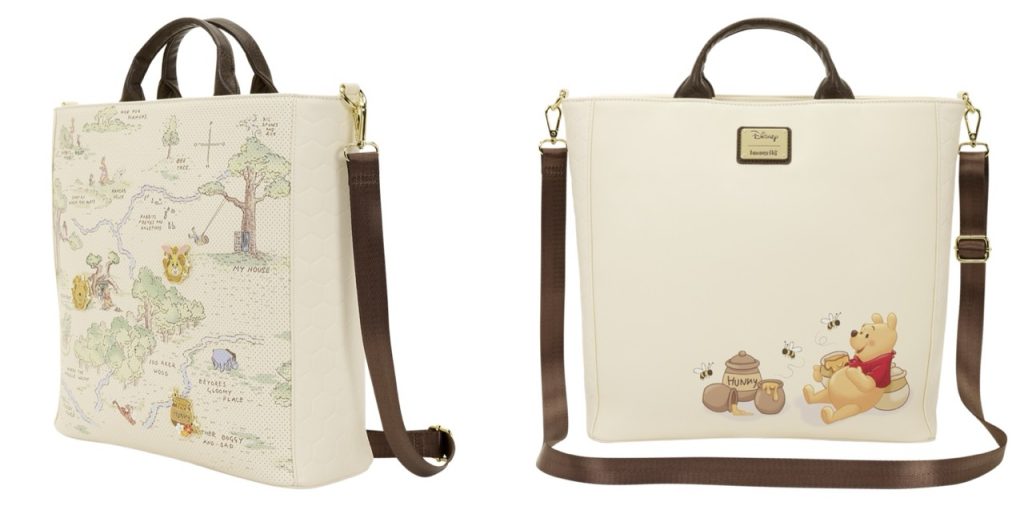 Loungefly Pooh Tote Large – WDWINFO.COM New 100th Winnie the Pooh Loungefly + 'Zootopia' Flash! Loungefly Pooh Tote Large