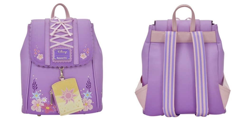 Loungefly Rapunzel 2 Large – WDWINFO.COM New Loungeflys for Disney’s ‘Snow White’ & ‘Tangled’ Fans Loungefly Rapunzel 2 Large