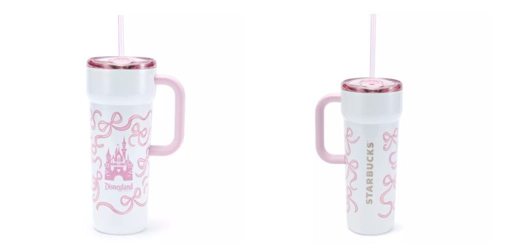 New Disney Merch Pink Tumbler Large – WDWINFO.COM New Disney Merch: Park Sweaters & Drinkware + Grogu Plush! New Disney Merch Pink Tumbler Large